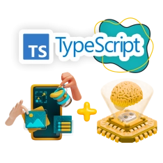 TypeScript + AI: создаём умные веб-приложения - КИБЕРшкола программирования для детей, компьютерные курсы для школьников, начинающих и подростков - KIBERone г. Лабинск