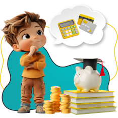 Финансовый интеллект вместе KIBERone - КИБЕРшкола программирования для детей, компьютерные курсы для школьников, начинающих и подростков - KIBERone г. Лабинск