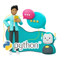 Умный чат-бот на Python на Telegram - КИБЕРшкола программирования для детей, компьютерные курсы для школьников, начинающих и подростков - KIBERone г. Лабинск